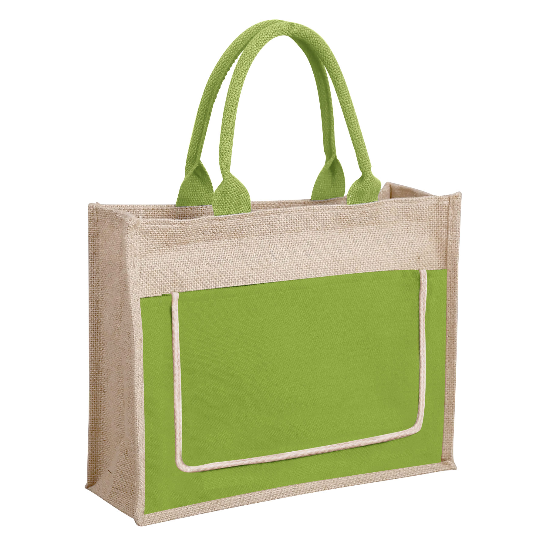 FlyFlyPromos - Jute Beach Tote Bag Image 9 - Promotional Product
